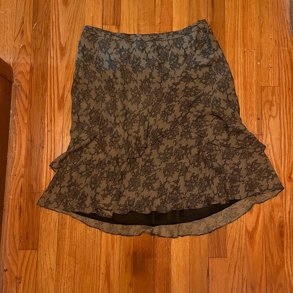 Floral Midi Skirt